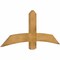 Ekena Millwork Bellingham Rough Sawn Timber Gable Bracket, Western Red Cedar, 60"W x 25"H x 2"D x 6"F, 10/12 Pitch GBW060X25X0206BEL00RWR - alternate 4